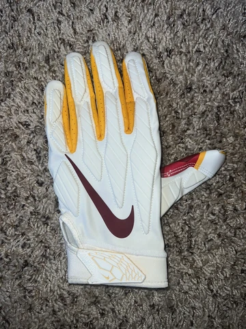 LEFT HAND ONLY NIKE  SUPERBAD 5.0 NCAA IOWA STATE  FOOTBALL GLOVE XXL Cover