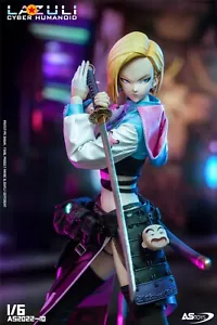 Astoys bambola robot donna scala 1/6 modello Android 18 Lazuli 12" action figure - Foto 1 di 10