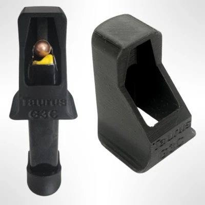 3DEXCEL Custom Speed Loader Thumb SpeedLoader for Taurus G3C G3 C 9mm BLACK