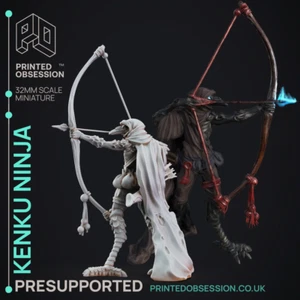 Kenku Ninja | Ninjas & Mimics | Fantasy Miniature | Printed Obsession - Picture 1 of 2