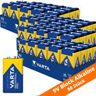 80 x Varta 9V-Block 4022 Pro Industrial Alkaline E-Block 6LR61 Batterie lose