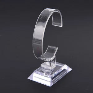 wrist watch display rack holder sale show case stand tool clear plasti.l8 - Picture 1 of 7