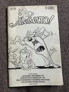 Animato Vintage Paper Magazine Cartoon Book issue #12 - Picture 1 of 8