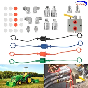 Manual Hydraulic Multiplier, SCV Splitter/Diverter Valver/ Ag Fitting & Couplers - Picture 1 of 9