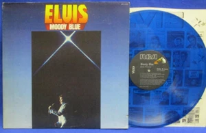LP ELVIS PRESLEY - MOODY BLUE / USA RCA-VICTOR AFL1-2428 / BLUE WAX - Picture 1 of 5
