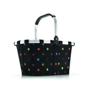carrybag reisenthel - dots BHT 29x48x28 cm schwarz  Einkaufskorb - Bild 1 von 1
