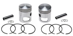 Piston set L + R ø 58.00 for 6V Jawa CZ 350 type 354 360 361 362 633 634 - Picture 1 of 1