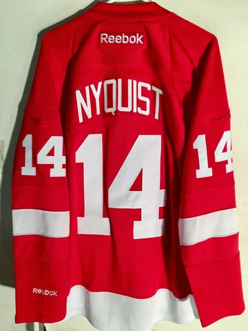 Reebok Premier NHL Jersey Detroit Redwings Gustav Nyquist Red sz XL Cover
