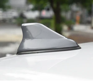 Gray For Hyundai Kia Roof Shark Fin Vortex Radio Aerial Signal Antenna FM/AM H - Bild 1 von 12