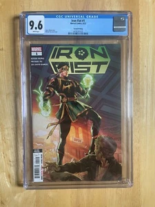 IRON FIST #1 CGC 9.6! 2ND PRINTING! MICHAEL YG VARIANT COVER! - Picture 1 of 4