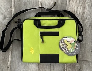 Timbuk2 MacBook Laptop Grip Sleeve Case Tote Padded Chartreuse 12" Shoulder Bag - Picture 1 of 11