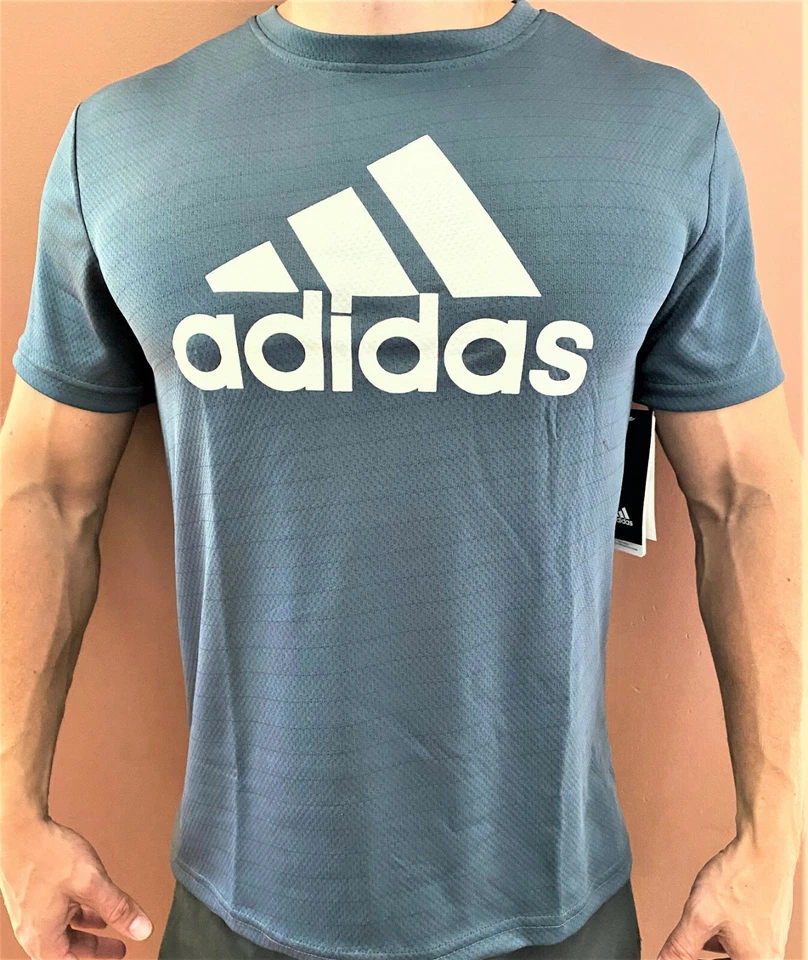 Camiseta deportiva con logotipo Adidas para hombre nueva con etiquetas Foto 1 de 1