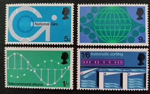 GB Stamps 1969, SG808 To SG811. Lt Mounted Mint, British Post Office Technology. - Picture 1 of 1