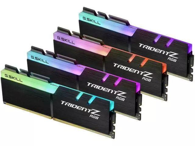 G. SKILL Trident Z RGB 32GB DDR4 3200 MHz PC4-17000 (F4-3200C16Q-32GTZR)