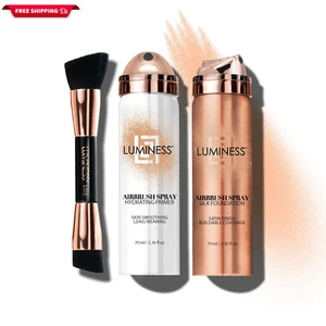 Airbrush Spray Silk Foundation Starter Kit - Fair - Foundation, Primer & Dual-Si - Picture 1 of 9