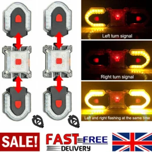 Bike Turn Signals Light Front and Rear Indicator w/ Smart Wireless Remote Kit - Picture 1 of 14