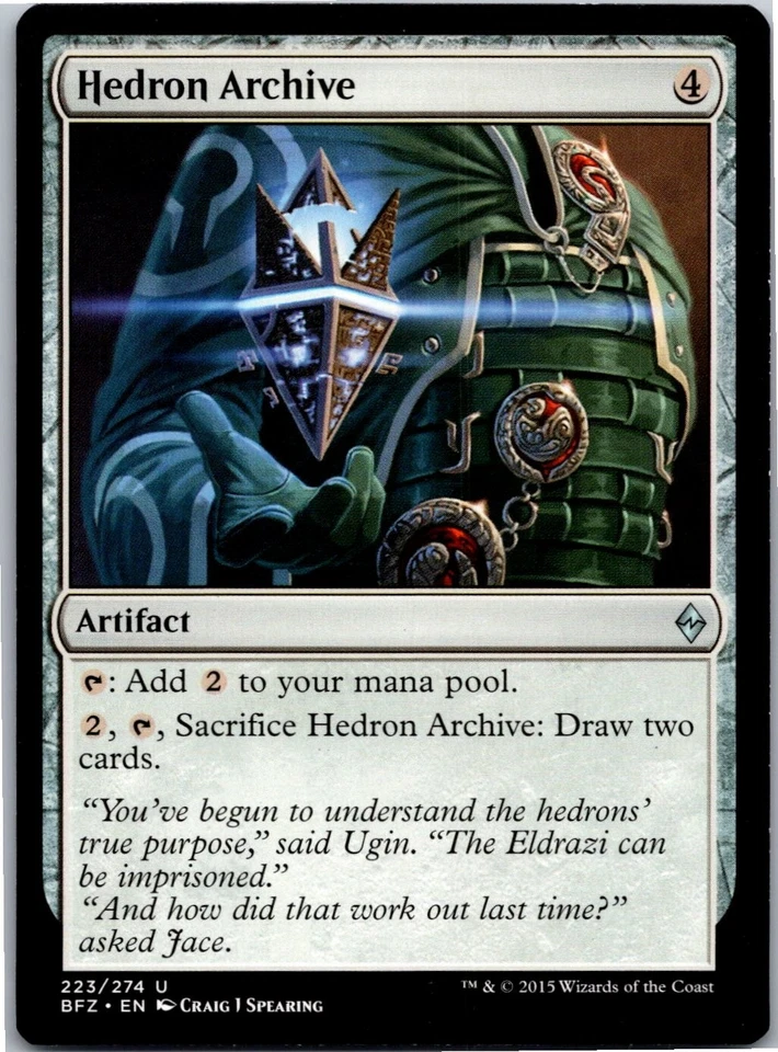 Magic the Gathering Hedron Archive Battle for Zendikar x1 MTG Free Shipping! - Image 1 of 1