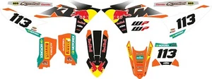 Grafik Kit für KTM SXF 2023 2024 250 350 450 SX-F SX EXC DECALS AUFKLEBER MX - Bild 1 von 1
