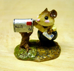 cop Wee Forest Folk - For Sale is One (1) PEN PAL MOUSEY (M-114) - Picture 1 of 8