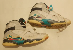 Good Pre-Worn Nike Air Jordan 8 Retro “South Beach” Size Men’s Shoe Size 12 - Picture 1 of 6
