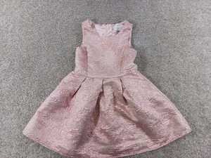 Place Girls Dress 6 Pink Sleeveless Cotton Blend Lined - Picture 1 of 15