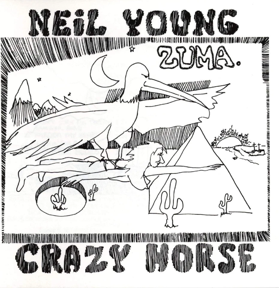 NEIL YOUNG - ZUMA / Black VINYL LP - Bild 1 von 1