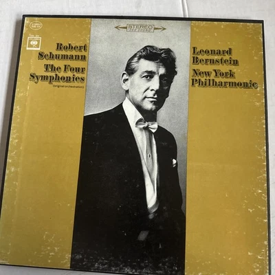 Bernstein, New York Robert Schumann The Four Symphonies, 3-LP/ MINT, MASTERWORKS - Image 1 of 4
