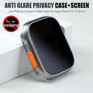 Full Case Privacy Displayschutzfolie für Apple Watch Series 9 8 7 6 5 4 SE 40-45mm - Bild 1 von 26