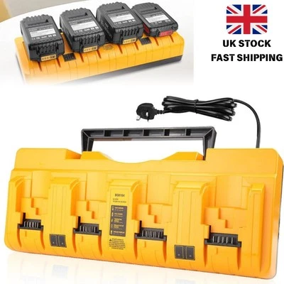 Genuine DEWALT DCB104 Fast Charger: USB 12V/20V XR Li-ion Battery DCB205