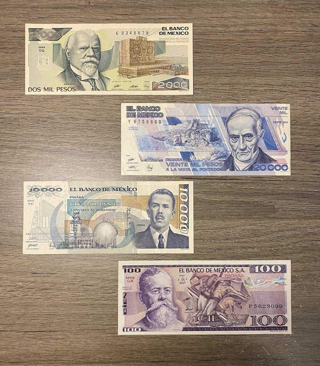 1989 Mexican Paper Money for sale | eBay