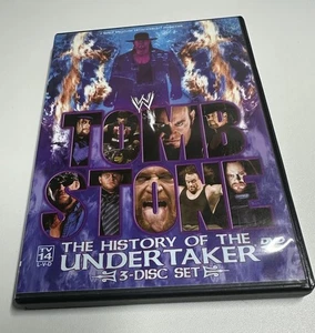 WWE - Tombstone: The History of the Undertaker (DVD, 2005, 3-Disc Set) - Picture 1 of 2