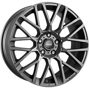 LLANTAS MOMO REVENGE 7X17 5X108 ANTRACITE OPACO RIB - Imagen 1 de 4