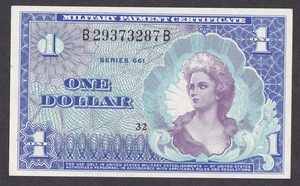 [UNC] MPC 661 Series 1 Dollar S905-1 B29373287B [014-3] - Picture 1 of 2