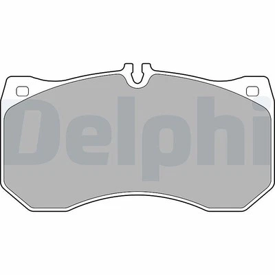 DELPHI Bremsbelagsatz, Scheibenbremse Vorderachse für AUDI - Bild 1 von 3