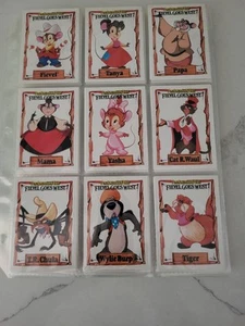 An American Tail Fievel Goes West - 1991 Impel 150 Cards Full Set w/sleeves MT - Bild 1 von 9