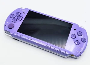 Sony PSP-3000 Console Violet Monster Hunter Limited Airou Village dal Giappone - Foto 1 di 2