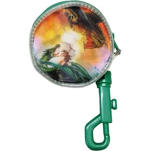 The Dragon Chronicles - Portafoglio 3D rotondo con moschettone - Fantasy Dragon - Foto 1 di 1