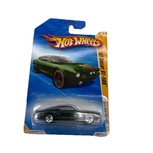 Hot Wheels 2010 New Models #01 '67 Shelby GT-500 Dark Green w/ Gold Stripes - Picture 1 of 6