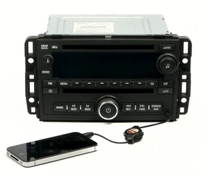 Buick Chevrolet GMC 2010-2012 AM FM Single CD DVD Radio w Aux Input 22754031 UUJ - Picture 1 of 6