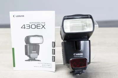 Canon 430EX Speedlite Flash for Canon DSLR/Mirrorless Cameras Tested/Guarantee - Image 1 of 4