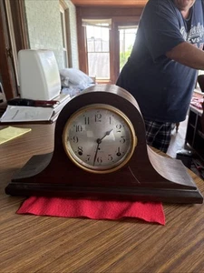 Vintage Seth Thomas 89 Tabor clock quarter hour Bam Bam our strike running - Picture 1 of 4