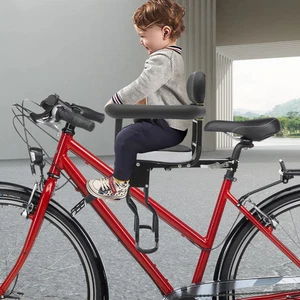 Bicicleta Asiento Infantil Seguridad Montado Delantero Mountain Bike Asiento Bebé Carga 80 kg - Imagen 1 de 21
