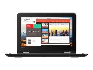 LENOVO TP Yoga 11E 5TH GN N5030 8 Go 128 Go W10P QWERTY espagnol 20LNS22F00 - Photo 1/3
