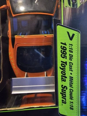 RACING CHAMPIONS 1/18 2 Fast 2 Furious 1995 TOYOTA SUPRA Die cast - Image 1 of 4