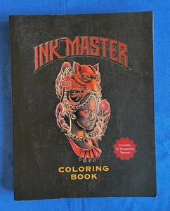 Ink Master Coloring Book by Bluestreak Illustrated By Bailey Watro Free Tattoos - Imagen 1 de 10