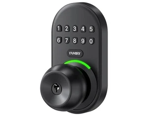 Yamiry YR05 Smart Door Lock W Key & Keyless Entry NIB FREE SHIPPING! - Picture 1 of 5