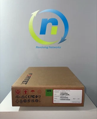NEW Fortinet FortiSwitch FS-108F-POE 8 Port PoE+ Managed Switch - 1Year Warranty - Image 1 of 2