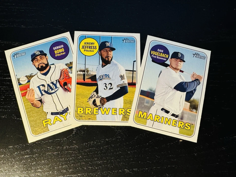 2018 Topps Heritage Baseball High Number Complete Your Set - You Pick 500 - 700 - Image 1 of 1