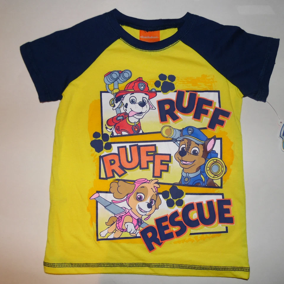 Camisetas Nickelodeon Paw Patrol niños pequeños tallas 3T, 4T, 5T nuevas con etiquetas Foto 1 de 1