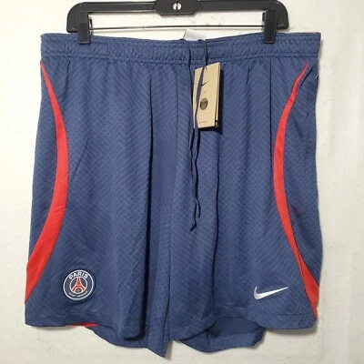 Pantalones Cortos Nike PSG Paris Saint Germain Dri-Fit Para Hombre XXL Fútbol Azul Nuevos con Etiquetas  Foto 1 de 4